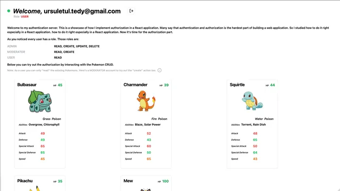 React Auth screenshot 3