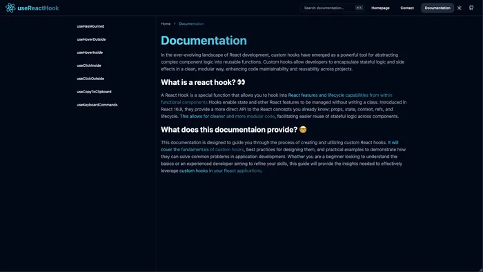 useReactHook screenshot 2